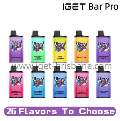 10 x Iget Bar Pro 10000 Puffs Bundle