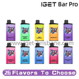 10 x Iget Bar Pro 10000 Puffs Bundle