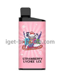 IGET Bar 3500 Puffs - Strawberry Lychee Ice