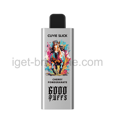 HQD SLlCK Disposable Vape 6000 puffs-Cherry Pomegranate