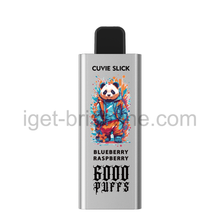 Load image into Gallery viewer, HQD SLlCK Disposable Vape 6000 puffs-Blueberry Raspberry