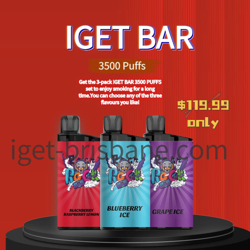 3x IGET Bar 3500 Puffs Bundle