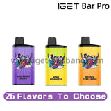 3 x IGET Bar Pro10000 Puffs Bundle