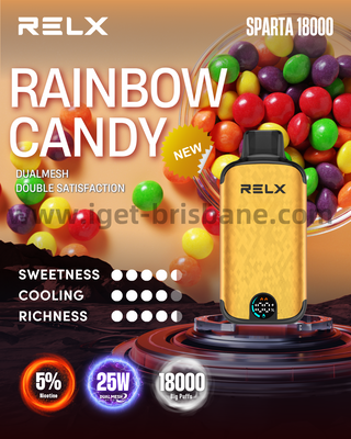 Relx SPARTA 18000 Puffs-Ranbow Candy