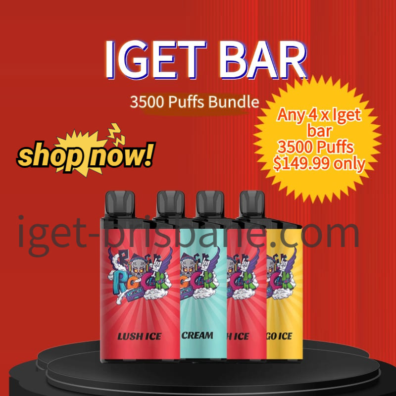 4x IGET Bar 3500 Puffs Bundle