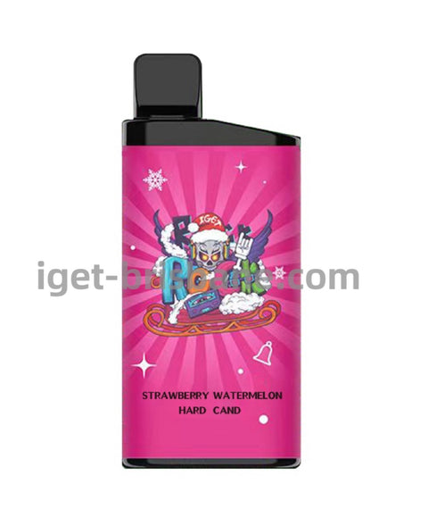 IGET Bar 3500 Puffs - Strawberry Watermelon Hard Candy