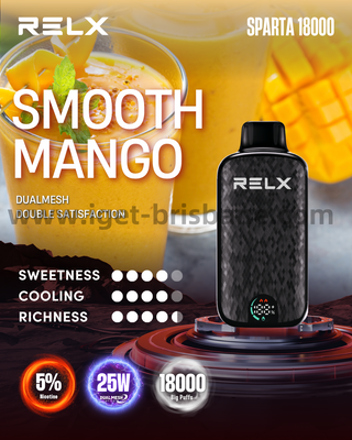Relx SPARTA 18000 Puffs-Smooth Mango