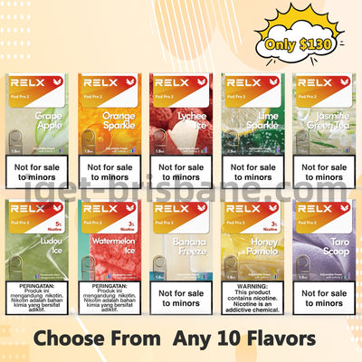 10x RELX POD PRO