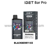 IGET Bar Pro Disposable Vape 10000 Puffs -  BlackBerry Ice