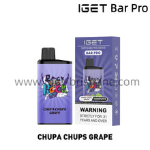 Load image into Gallery viewer, IGET Bar Pro Disposable Vape 10000 Puffs - Chupa Chups Grape