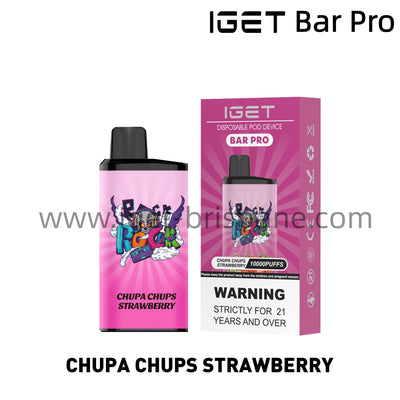 IGET Bar Pro Disposable Vape 10000 Puffs - Chupa Chups Strawberry