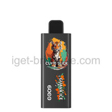 Load image into Gallery viewer, HQD SLlCK Disposable Vape 6000 puffs -Guava lce