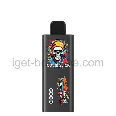HQD SLlCK Disposable Vape 6000 puffs - Mango Honeydew Ice