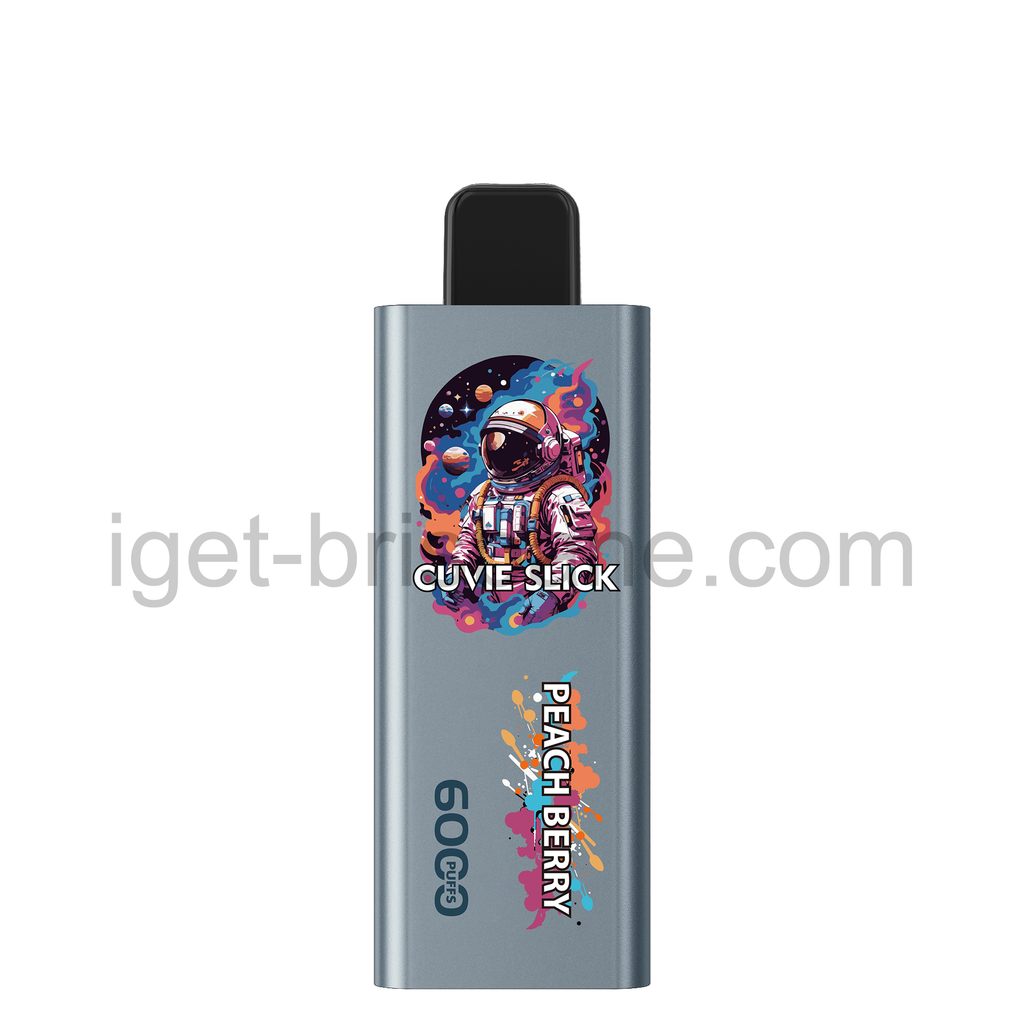 HQD SLICK Disposable Vape 6000 puffs - Peach Berry