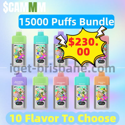Any 10 x Scam 15000 Puffs Bundle