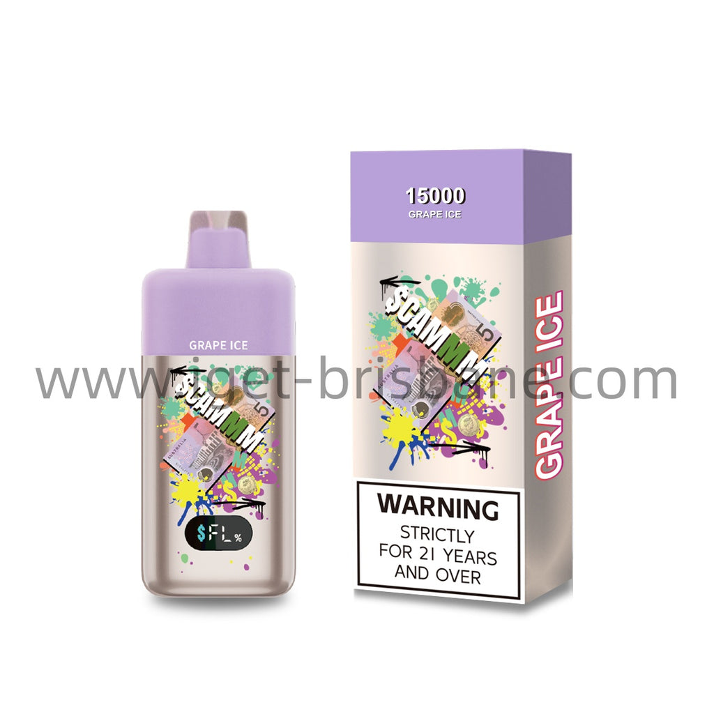 Scam 15000 Puffs-Grape Ice