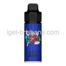 Load image into Gallery viewer, IGET Bar Plus 6000 Puffs - BLueberry Raspberry Bubble Gum