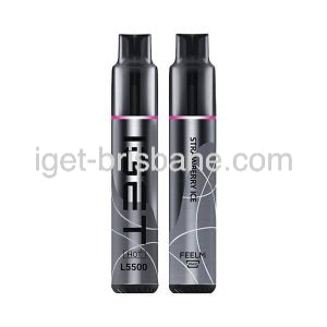 IGET Hot 5500 Puffs - Strawberry Ice