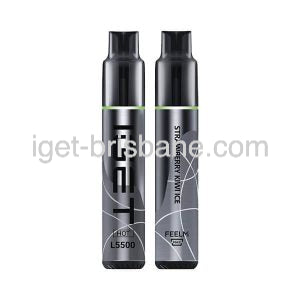 IGET Hot 5500 Puffs - Strawberry Kiwi Ice