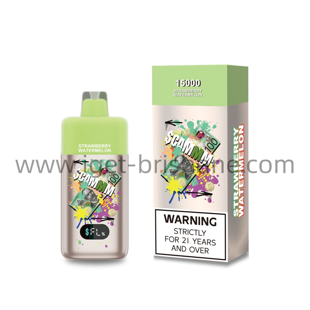 Scam 15000 Puffs-Strawberry Watermelon